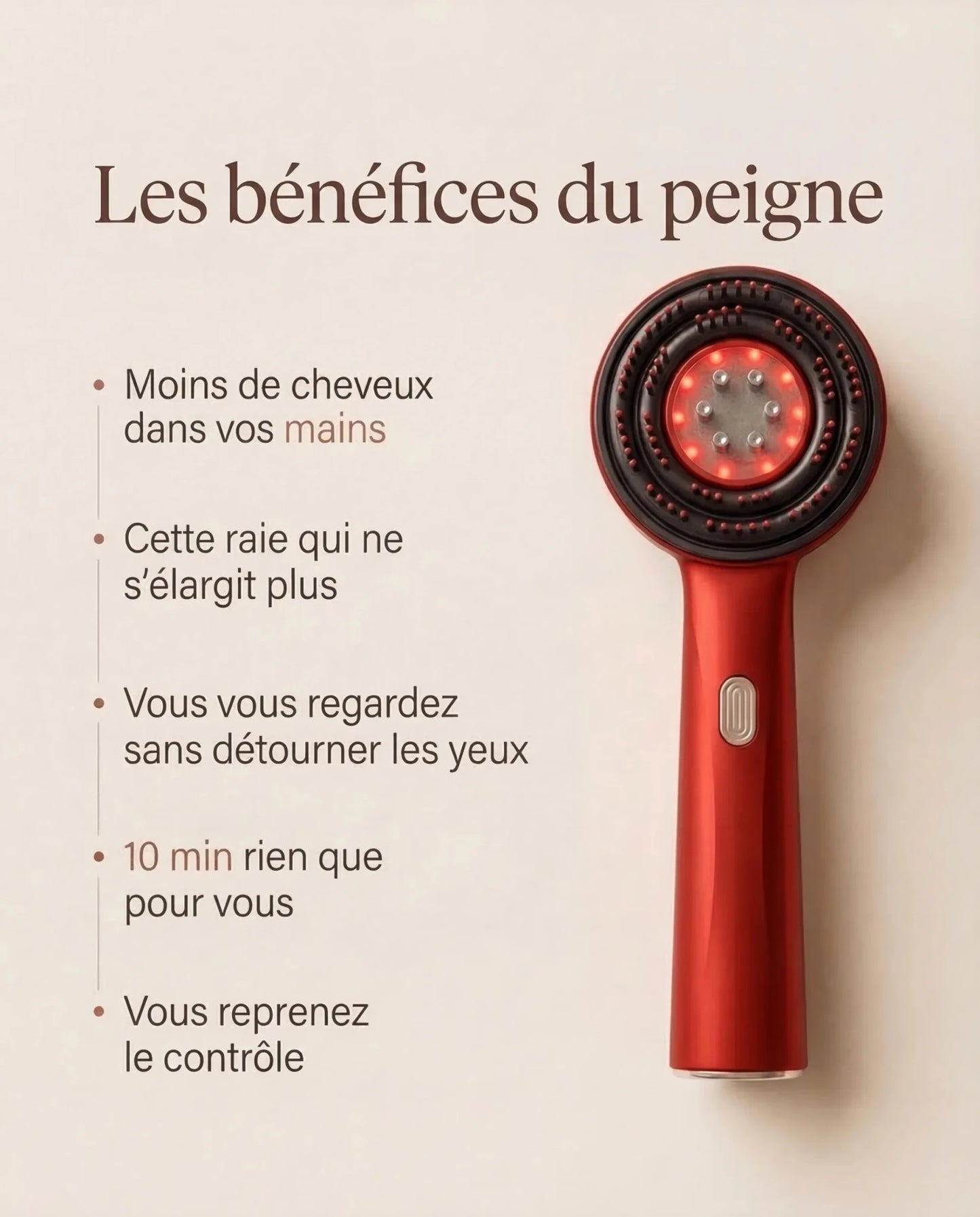 LumiGrow™ – Active la repousse des cheveux dès la racine - Pressana